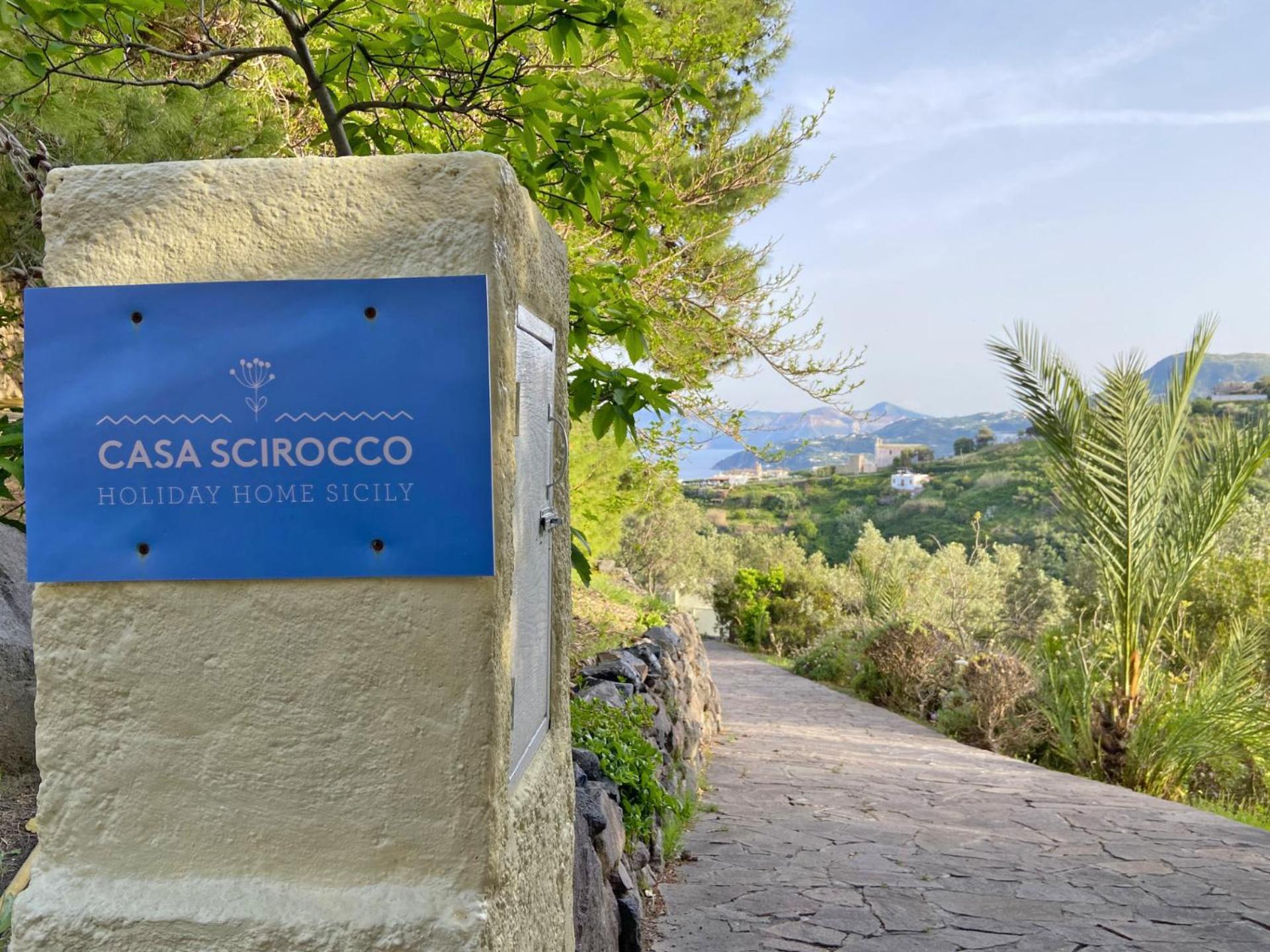 Casa Scirocco Lipari Villa Ngoại thất bức ảnh
